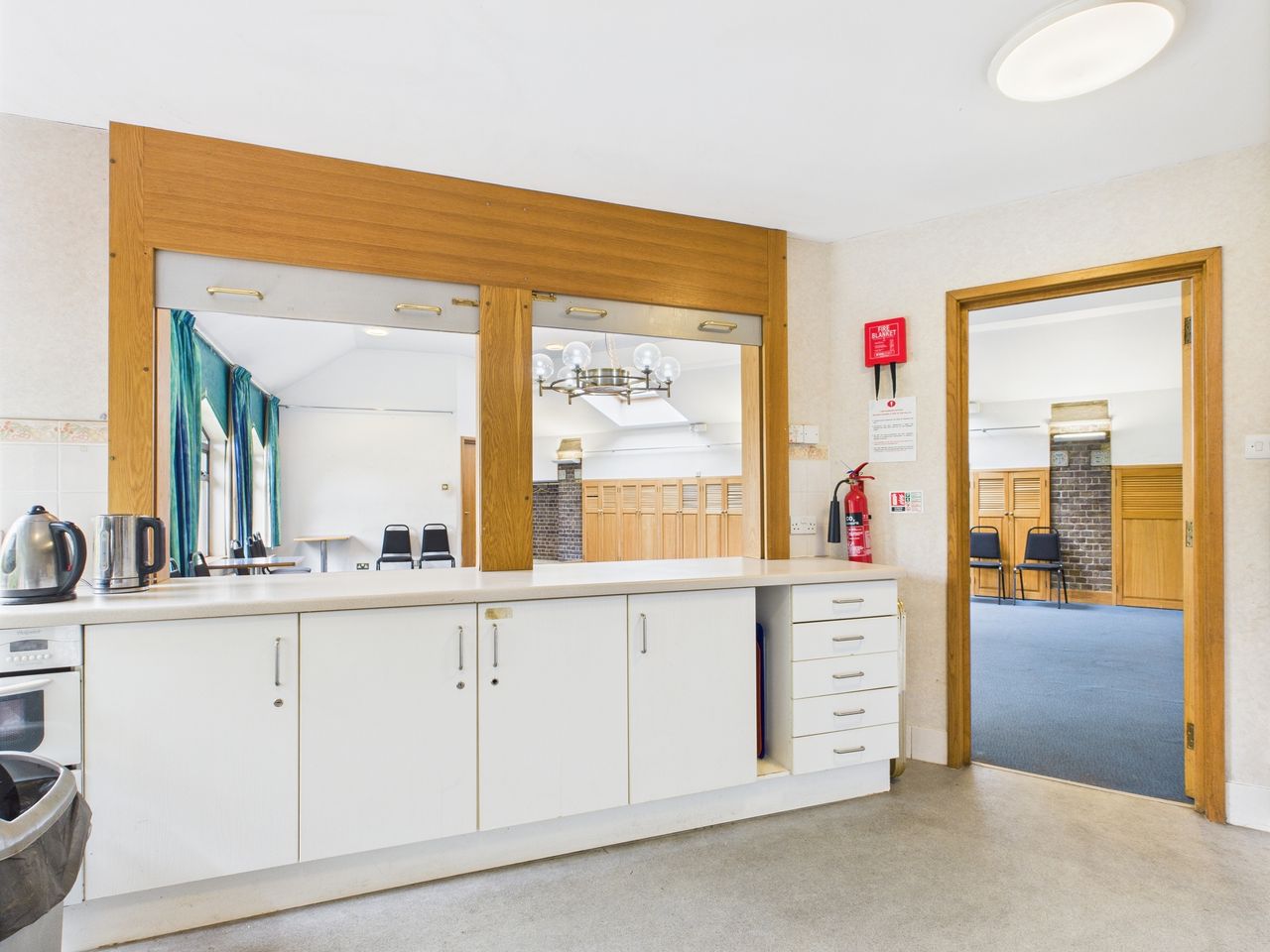 Kitchen Adjacent to Main Hall